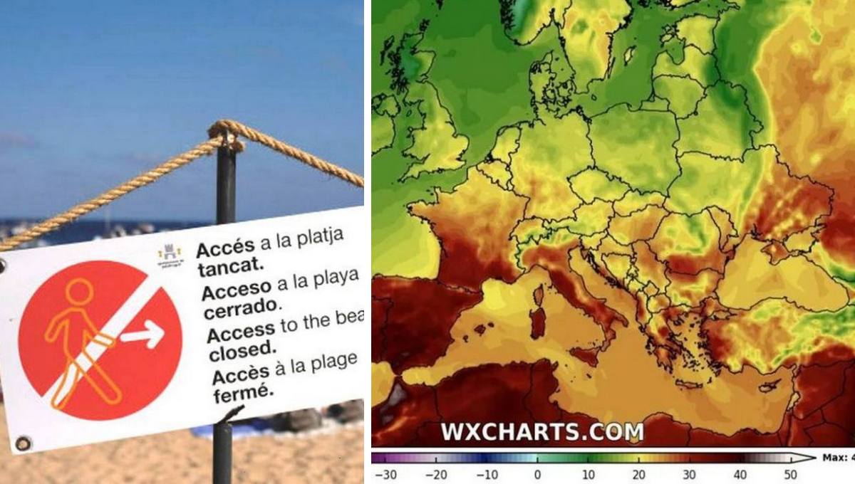 Дуже рідкісне явище: на Іспанських курортах запровадили Помаранчевий рівень небезпеки