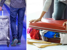 Як не платити за ручну поклажу: туристам розповіли геніальний лайфхак з тришарової упаковки валізи