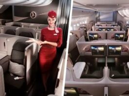 Turkish Airlines представила нові салони літаків з персональними кабінками та дверима